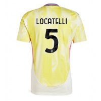 Juventus Manuel Locatelli #5 Gostujuci Dres 2024-25 Kratak Rukav